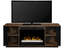 Load image into Gallery viewer, Arlo Electric Fireplace TV Stand in Walnut