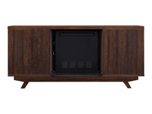 Load image into Gallery viewer, SoHo Electric Fireplace TV Stand in Mahogany - SP6555-OF
