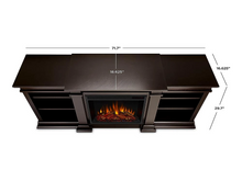 Load image into Gallery viewer, Fresno Electric Fireplace Entertainment Center in White - G1200E-W