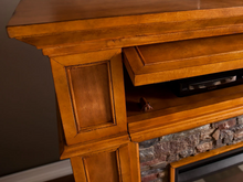 Load image into Gallery viewer, Belleview Electric Fireplace Media Console in Sienna