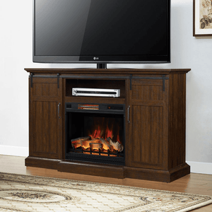 Manning Infrared Electric Fireplace Entertainment Center in Espresso - 28MM9954-PD01